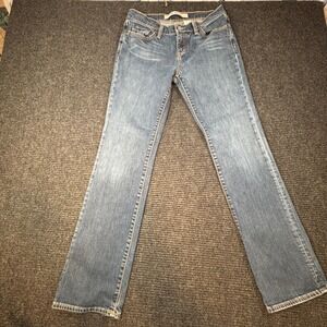 Gap Slim Fit Stretch Jeans Womens 6 Regular Medium Wash Straight Leg Denim